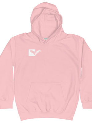 Kids Hoodie (white logo)