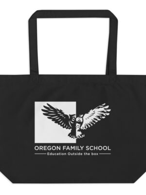Large organic tote bag
